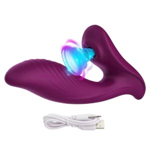 Vibrador de punto G de succión